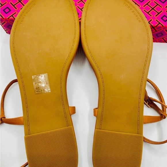 Tory Burch Emmy sandal in ambra (brown) available in size 6.5 & 7 - NEW IN BOX - Picture 8 of 9
